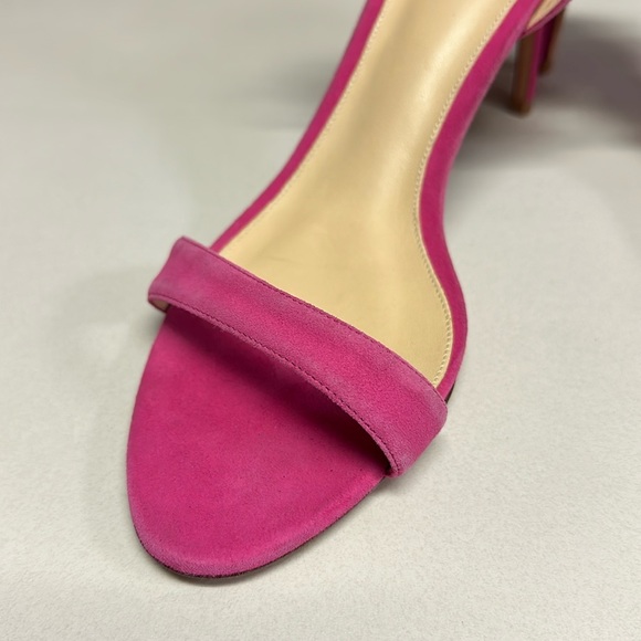 🔥🔥🔥NEW Alexandre Birman Blossom Pink Suede Heels - Picture 4 of 13